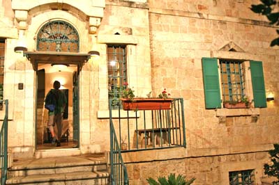 Untergebracht ist "Studium in Israel" im Geb&auml;ude des "Schwedisch-Theologischen-Instituts" in der Prophetenstra&szlig;e.